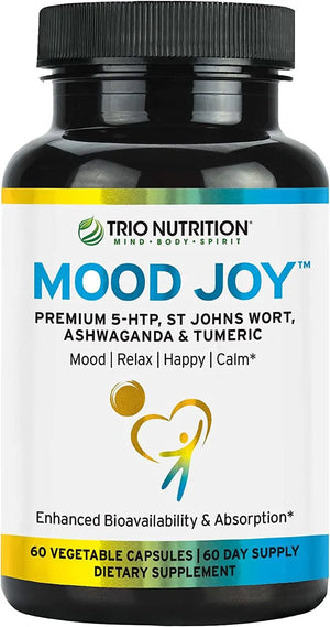 TRIO NUTRITION - Trio Nutrition Mood Joy Premium 5-HTP 60 Capsulas - The Red Vitamin MX - Suplementos Alimenticios - {{ shop.shopifyCountryName }}