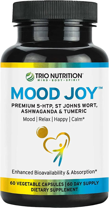 TRIO NUTRITION - Trio Nutrition Mood Joy Premium 5-HTP 60 Capsulas - The Red Vitamin MX - Suplementos Alimenticios - {{ shop.shopifyCountryName }}