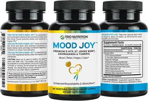 TRIO NUTRITION - Trio Nutrition Mood Joy Premium 5-HTP 60 Capsulas - The Red Vitamin MX - Suplementos Alimenticios - {{ shop.shopifyCountryName }}