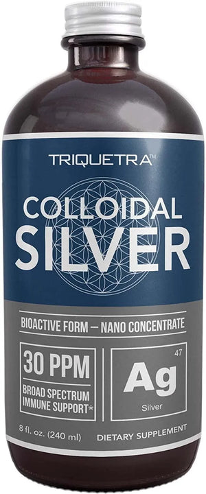 TRIQUETRA - Triquetra Bioactive Colloidal Silver 30 PPM 240Ml. - The Red Vitamin MX - Suplementos Alimenticios - {{ shop.shopifyCountryName }}