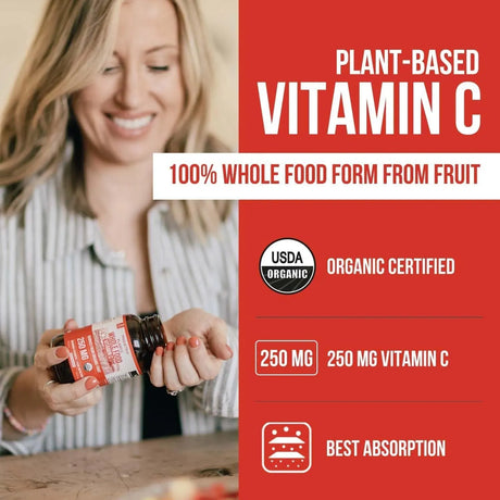 TRIQUETRA - Triquetra Health Organic Vitamin C 250Mg. 90 Capsulas - The Red Vitamin MX - Suplementos Alimenticios - {{ shop.shopifyCountryName }}