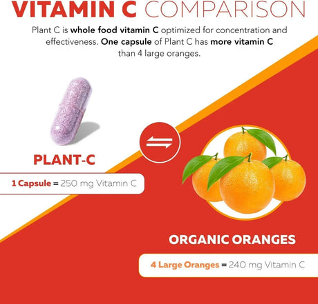 TRIQUETRA - Triquetra Health Organic Vitamin C 250Mg. 90 Capsulas - The Red Vitamin MX - Suplementos Alimenticios - {{ shop.shopifyCountryName }}