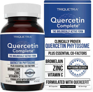 TRIQUETRA - Triquetra Health Quercetin 60 Capsulas - The Red Vitamin MX - Suplementos Alimenticios - {{ shop.shopifyCountryName }}