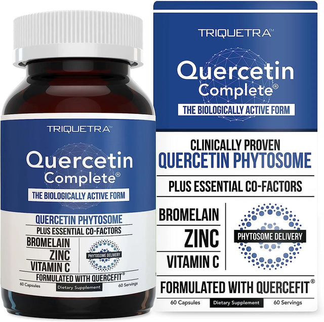 TRIQUETRA - Triquetra Health Quercetin 60 Capsulas - The Red Vitamin MX - Suplementos Alimenticios - {{ shop.shopifyCountryName }}