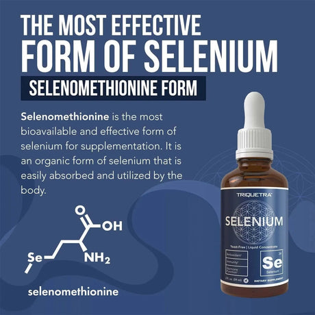 TRIQUETRA - Triquetra Health Selenium 200mcg Liquid Concentrate 59 Ml. - The Red Vitamin MX - Suplementos Alimenticios - {{ shop.shopifyCountryName }}