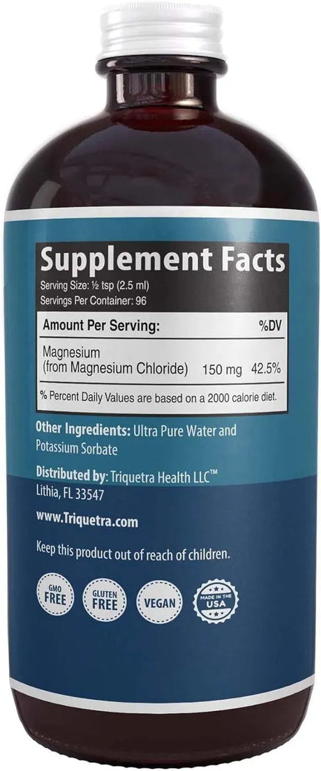 TRIQUETRA - Triquetra Liquid Magnesium 96 Servicios 240Ml. - The Red Vitamin MX - Suplementos Alimenticios - {{ shop.shopifyCountryName }}
