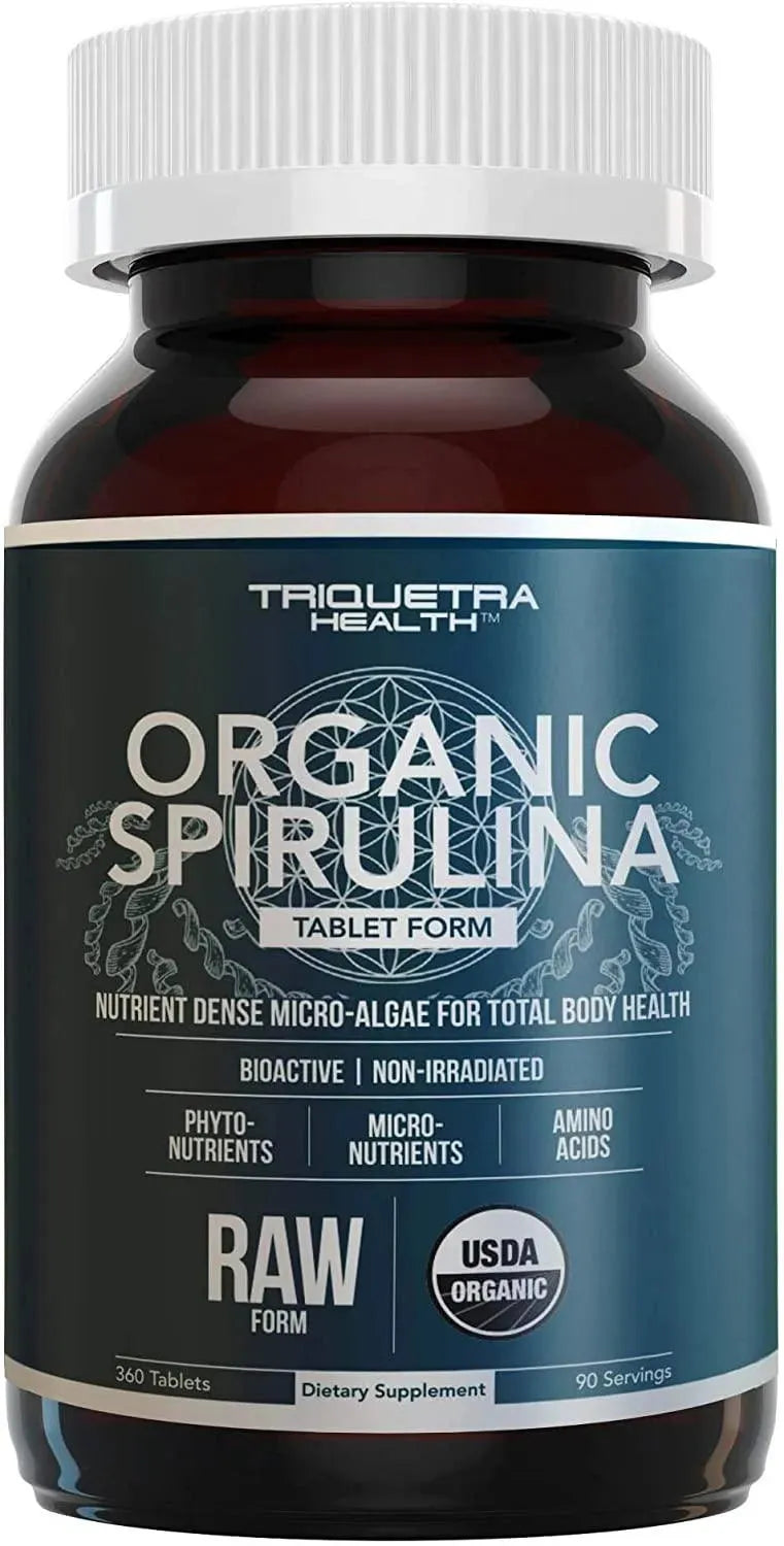 TRIQUETRA - Triquetra Organic Spirulina 360 Tabletas - The Red Vitamin MX - Suplementos Alimenticios - {{ shop.shopifyCountryName }}