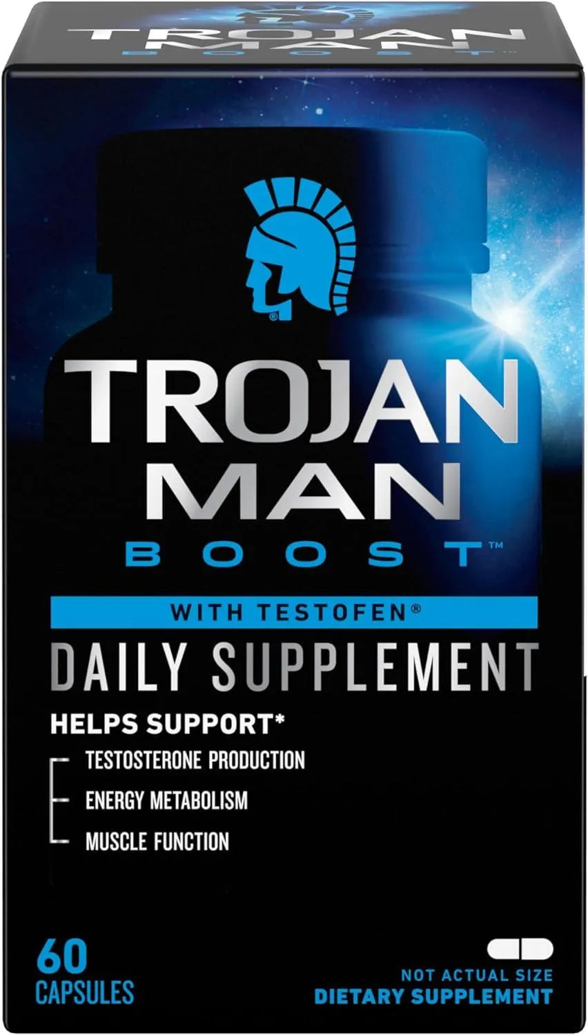 TROJAN - TROJAN Man Boost 60 Capsulas - The Red Vitamin MX - Suplementos Alimenticios - {{ shop.shopifyCountryName }}