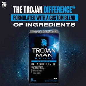 TROJAN - TROJAN Man Boost 60 Capsulas - The Red Vitamin MX - Suplementos Alimenticios - {{ shop.shopifyCountryName }}