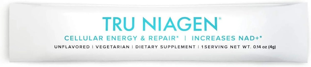 TRU NIAGEN - TRU NIAGEN NAD+ Boosting Supplement NR Powder 30 Paquetes - The Red Vitamin MX - Suplementos Alimenticios - {{ shop.shopifyCountryName }}