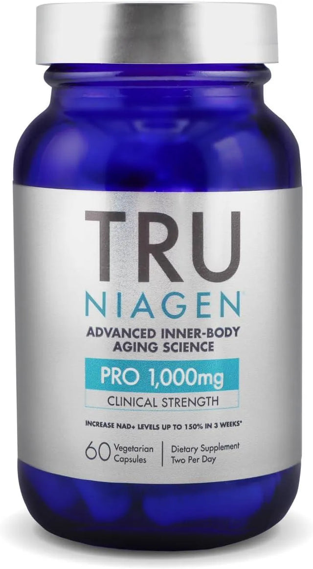 TRU NIAGEN - TRU NIAGEN PRO 1000Mg. Patented Nicotinamide Riboside NAD+ 60 Capsulas - The Red Vitamin MX - Suplementos Alimenticios - {{ shop.shopifyCountryName }}