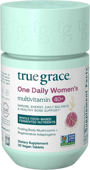 TRUE GRACE - True Grace One Daily Women’s Multivitamin 40+ 30 Tabletas - The Red Vitamin MX - Suplementos Alimenticios - {{ shop.shopifyCountryName }}