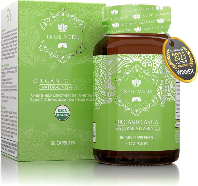 TRUE VEDA - True Veda Organic Amla 60 Capsulas - The Red Vitamin MX - Suplementos Alimenticios - {{ shop.shopifyCountryName }}