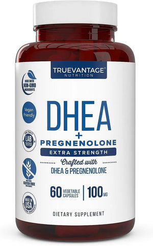 TRUEVANTAGE NUTRITION - Truevantage Nutrition DHEA 100Mg. 60 Capsulas - The Red Vitamin MX - Suplementos Alimenticios - {{ shop.shopifyCountryName }}