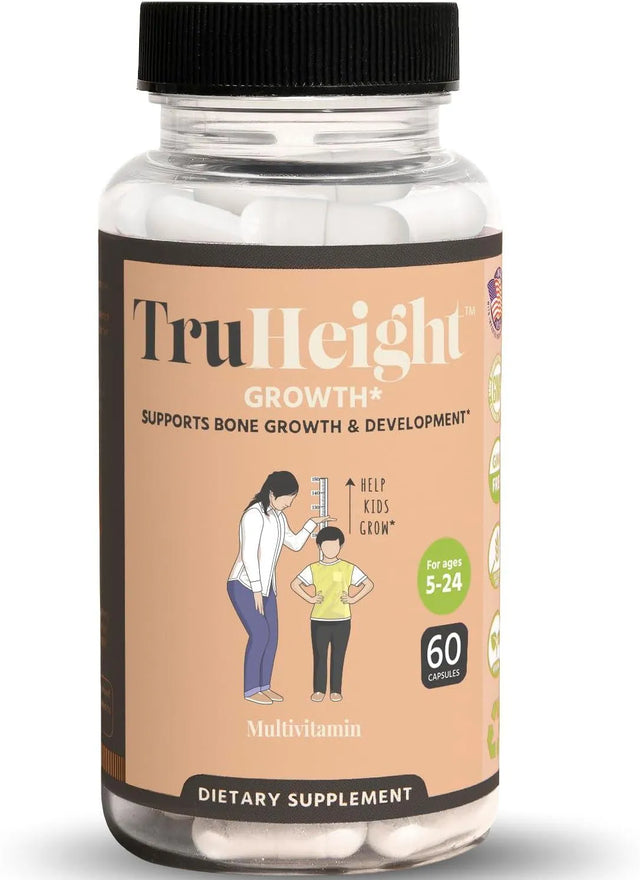 TRUHEIGHT - TruHeight Powerful Height Growth Pills Grow Taller 60 Capsulas - The Red Vitamin MX - Suplementos Alimenticios - {{ shop.shopifyCountryName }}