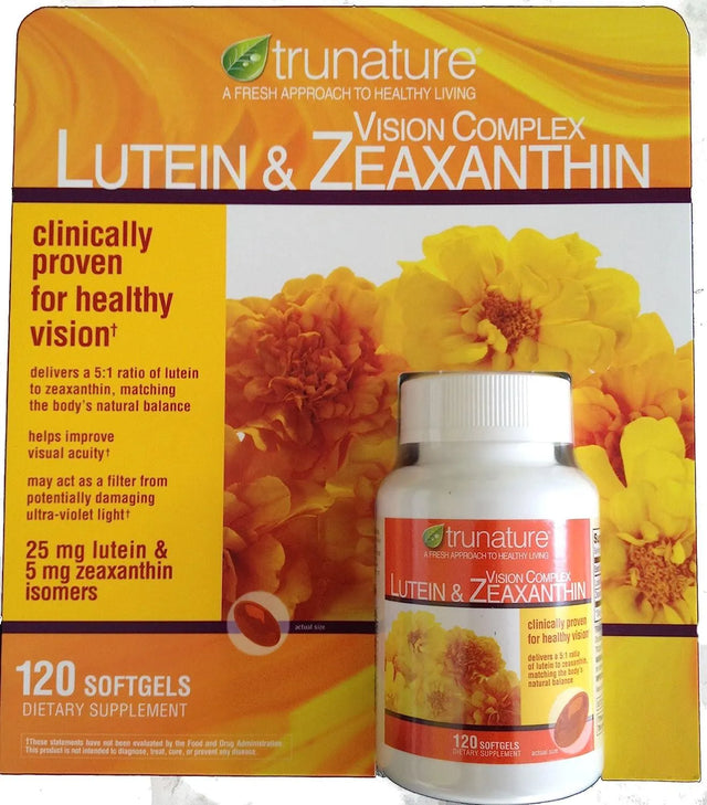 TRUNATURE - Trunature Lutein and Zeaxanthin 120 Capsulas Blandas - The Red Vitamin MX - Suplementos Alimenticios - {{ shop.shopifyCountryName }}