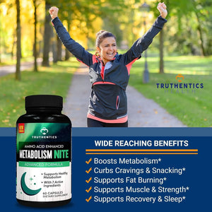 TRUTHENTICS - TRUTHENTICS Night Metabolism Booster 60 Capsulas - The Red Vitamin MX - Suplementos Alimenticios - {{ shop.shopifyCountryName }}