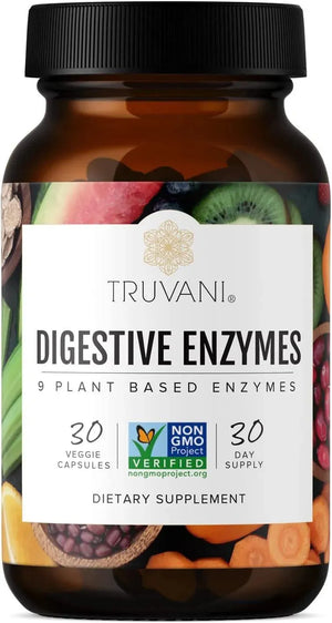 TRUVANI - Truvani Digestive Enzymes 30 Capsulas - The Red Vitamin MX - Suplementos Alimenticios - {{ shop.shopifyCountryName }}