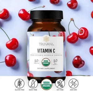 TRUVANI - Truvani Vitamin C 30 Tabletas - The Red Vitamin MX - Suplementos Alimenticios - {{ shop.shopifyCountryName }}