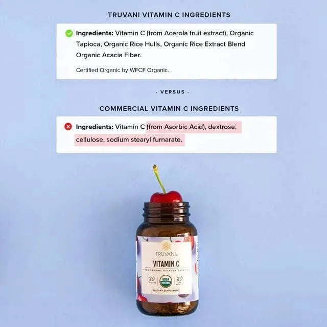 TRUVANI - Truvani Vitamin C 30 Tabletas - The Red Vitamin MX - Suplementos Alimenticios - {{ shop.shopifyCountryName }}