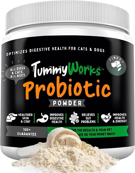 TUMMYWORKS - TummyWorks Probiotic Powder for Dogs & Cats 160 Servicios 208Gr. - The Red Vitamin MX - Probióticos Para Perros - {{ shop.shopifyCountryName }}