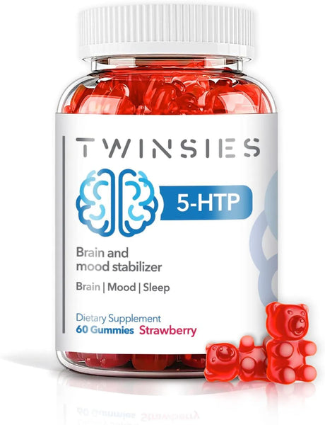 TWINSIES - Twinsies 5-HTP Gummies 200Mg. with L-Tryptophan Supplement 60 Gomitas - The Red Vitamin MX - Suplementos Alimenticios - {{ shop.shopifyCountryName }}