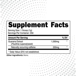 TYPE ZERO - Type Zero Clean Guarana Powder Drink Mix 250Gr. - The Red Vitamin MX - Suplementos Alimenticios - {{ shop.shopifyCountryName }}