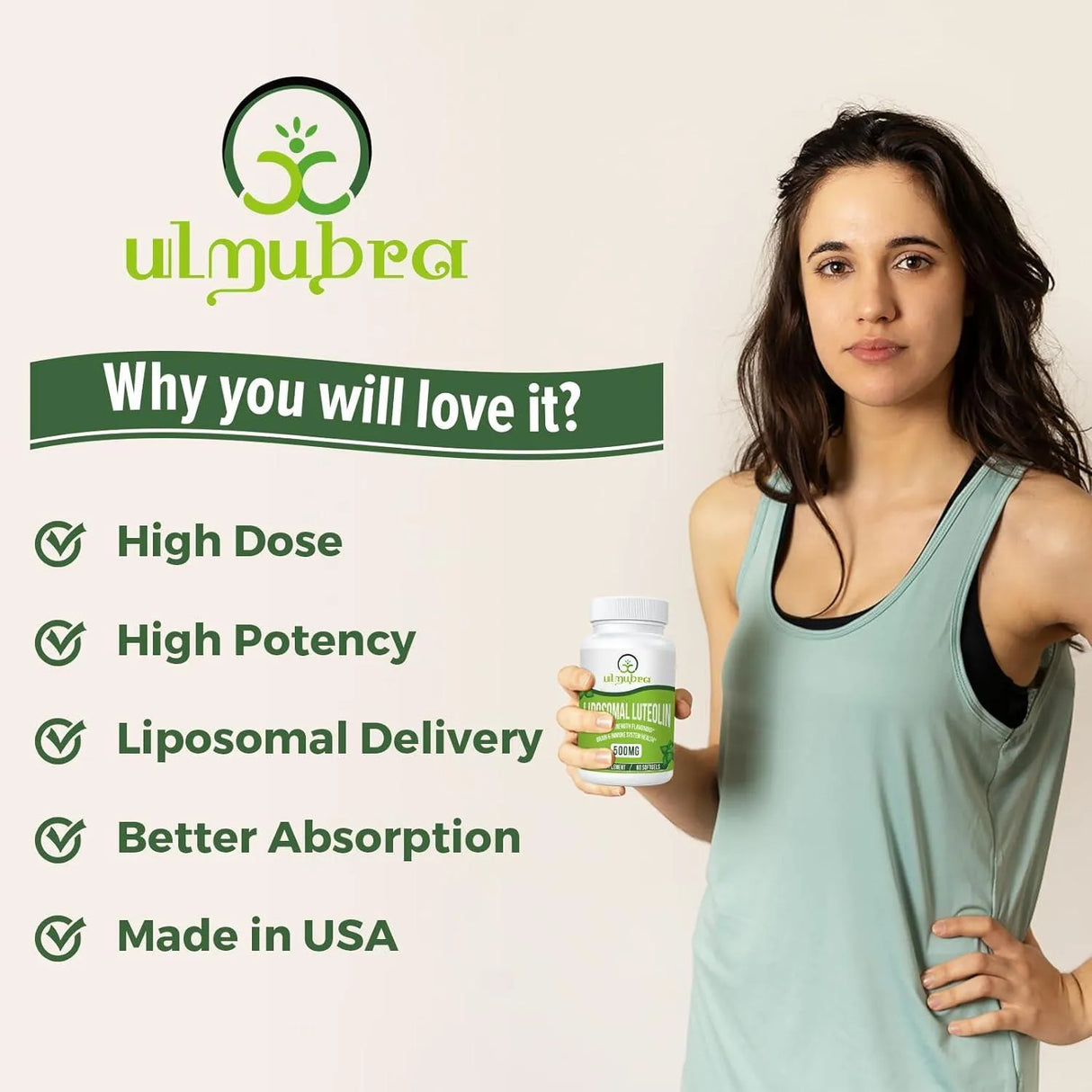 ULMUBRA - Ulmubra Liposomal Luteolin 500Mg. 60 Capsulas Blandas - The Red Vitamin MX - Suplementos Alimenticios - {{ shop.shopifyCountryName }}