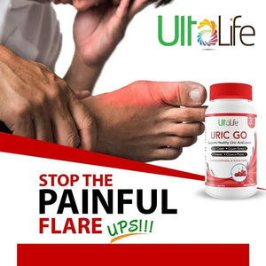 ULTALIFE - ULTALIFE Uric Go Uric Acid Cleanse Kidney Health & Joint Support 60 Capsulas - The Red Vitamin MX - Suplementos Alimenticios - {{ shop.shopifyCountryName }}