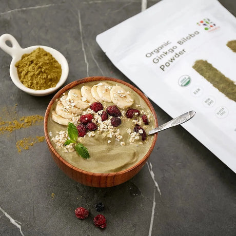 UNLEASH'D ORGANIC - UNLEASH'D ORGANIC Organic Ginkgo Biloba Powder 1Lb. - The Red Vitamin MX - Suplementos Alimenticios - {{ shop.shopifyCountryName }}