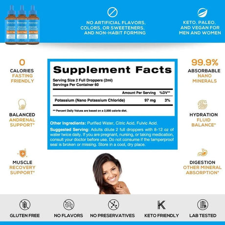 UPGRADED FORMULAS - Upgraded Formulas Potassium Supplement 118Ml. - The Red Vitamin MX - Suplementos Alimenticios - {{ shop.shopifyCountryName }}