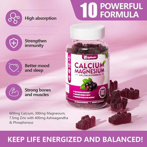 UPNEUTRI - Up Neutri Calcium Magnesium Zinc with Vitamin D3 Elderberry 60 Gomitas - The Red Vitamin MX - Suplementos Alimenticios - {{ shop.shopifyCountryName }}