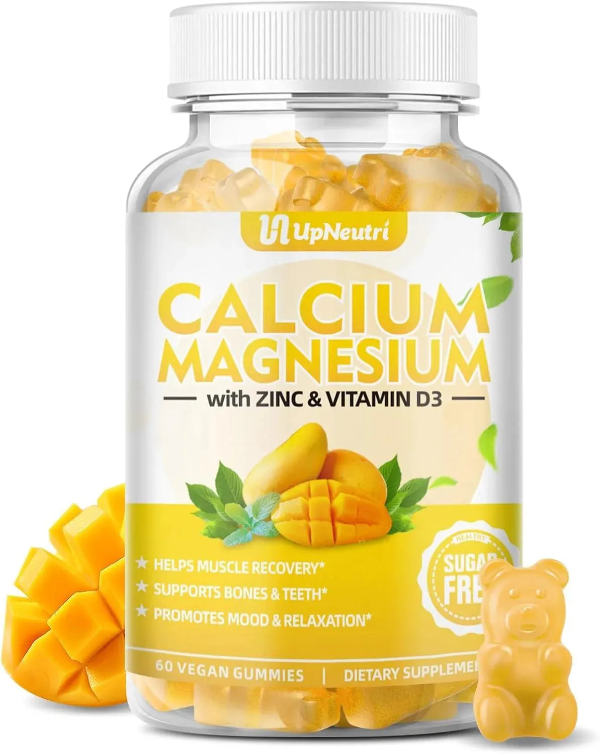 UPNEUTRI - Up Neutri Calcium Magnesium Zinc with Vitamin D3 Mango 60 Gomitas - The Red Vitamin MX - Suplementos Alimenticios - {{ shop.shopifyCountryName }}