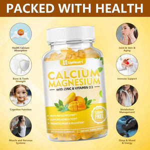 UPNEUTRI - Up Neutri Calcium Magnesium Zinc with Vitamin D3 Mango 60 Gomitas - The Red Vitamin MX - Suplementos Alimenticios - {{ shop.shopifyCountryName }}