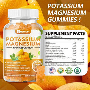 UPNEUTRI - UPNEUTRI Potassium Magnesium Gummies for Adults and Kids 60 Gomitas - The Red Vitamin MX - Suplementos Alimenticios - {{ shop.shopifyCountryName }}