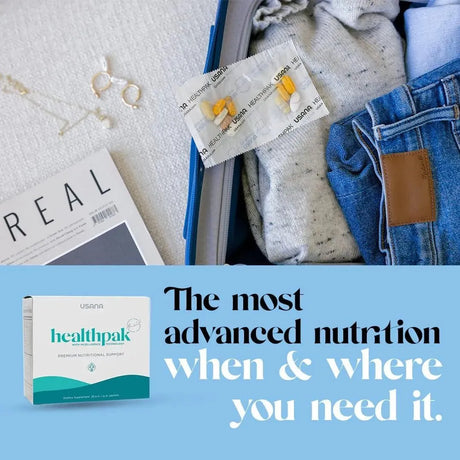 USANA - USANA HealthPak with InCelligence Technology and Essential Nutrients 56 Paquetes - The Red Vitamin MX - Suplementos Alimenticios - {{ shop.shopifyCountryName }}