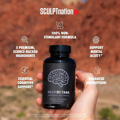 V SHRED - Sculpt Nation by V Shred Neuroctane Nootropic Brain Supplement 60 Capsulas - The Red Vitamin MX - Suplementos Alimenticios - {{ shop.shopifyCountryName }}