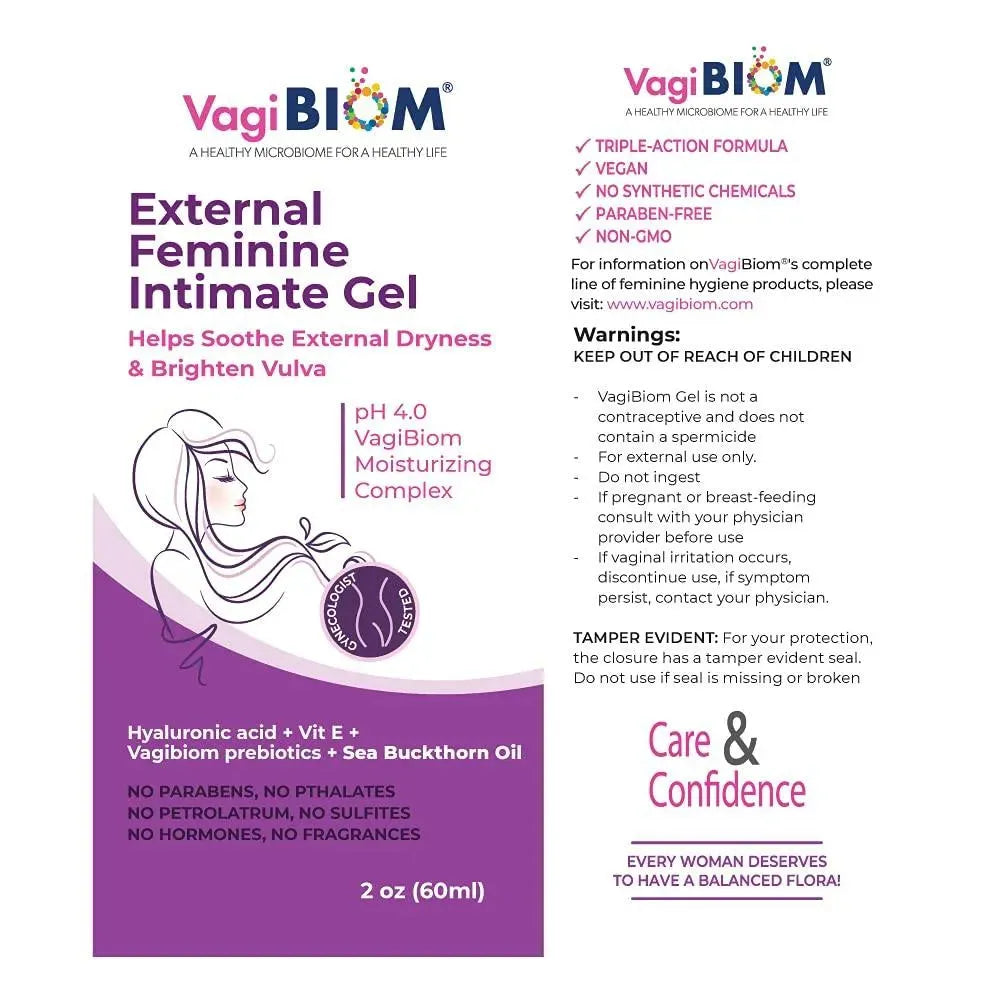 VAGIBIOM - Biom Probiotics VagiBiom Vaginal External Gel 60Ml. - The Red Vitamin MX - Hidratantes Vaginales - {{ shop.shopifyCountryName }}