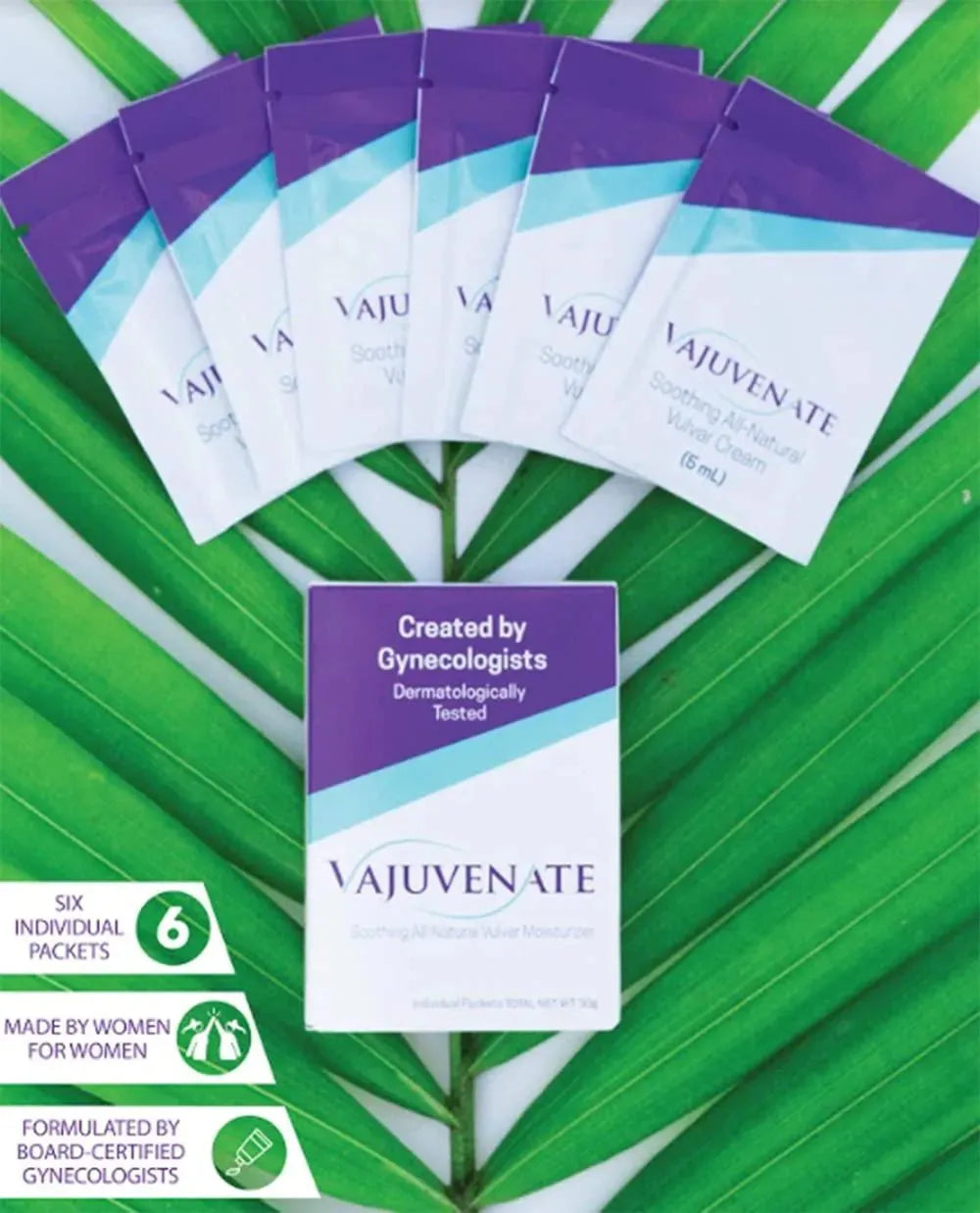 VAJUVENATE - VAJUVENATE Vulvar Cream: Coconut Oil, Vitamin E & Shea Butter for Vaginal Relief 6 Pack - The Red Vitamin MX - Hidratantes Vaginales - {{ shop.shopifyCountryName }}