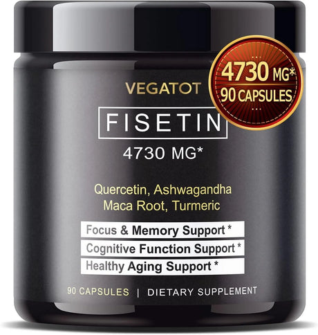 VEGATOT - Vegatot Fisetin 4730Mg. 90 Capsulas - The Red Vitamin MX - Suplementos Alimenticios - {{ shop.shopifyCountryName }}