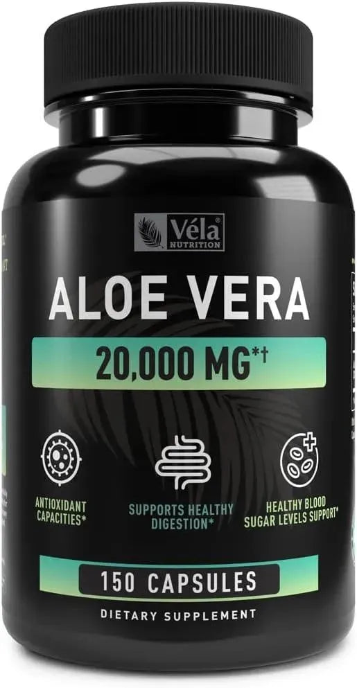 VELA NUTRITION - Vela Aloe Vera 20,000Mg. 150 Capsulas - The Red Vitamin MX - Suplementos Alimenticios - {{ shop.shopifyCountryName }}