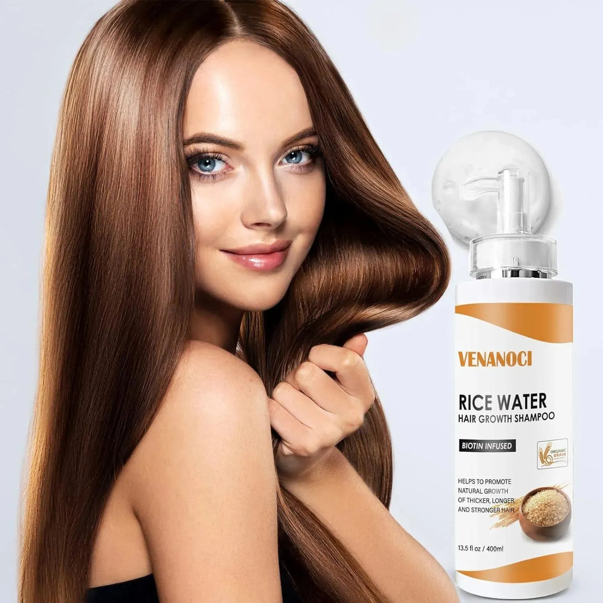 VENANOCI - Venanoci Hair Growth Shampoo Biotin 400Ml. - The Red Vitamin MX - Shampoo Para Cabello - {{ shop.shopifyCountryName }}