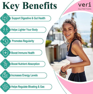 VERI NUTRITION - Veri Nutrition 200 Billion CFUs Probiotics 120 Capsulas - The Red Vitamin MX - Suplementos Alimenticios - {{ shop.shopifyCountryName }}