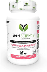 VETRISCIENCE - VetriScience Vetri Mega Probiotics for Dogs & Cats 120 Capsulas - The Red Vitamin MX - Probióticos Para Perros - {{ shop.shopifyCountryName }}