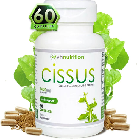 VH NUTRITION - VH Nutrition CISSUS QUADRANGULARIS 1400Mg. 60 Capsulas - The Red Vitamin MX - Suplementos Alimenticios - {{ shop.shopifyCountryName }}