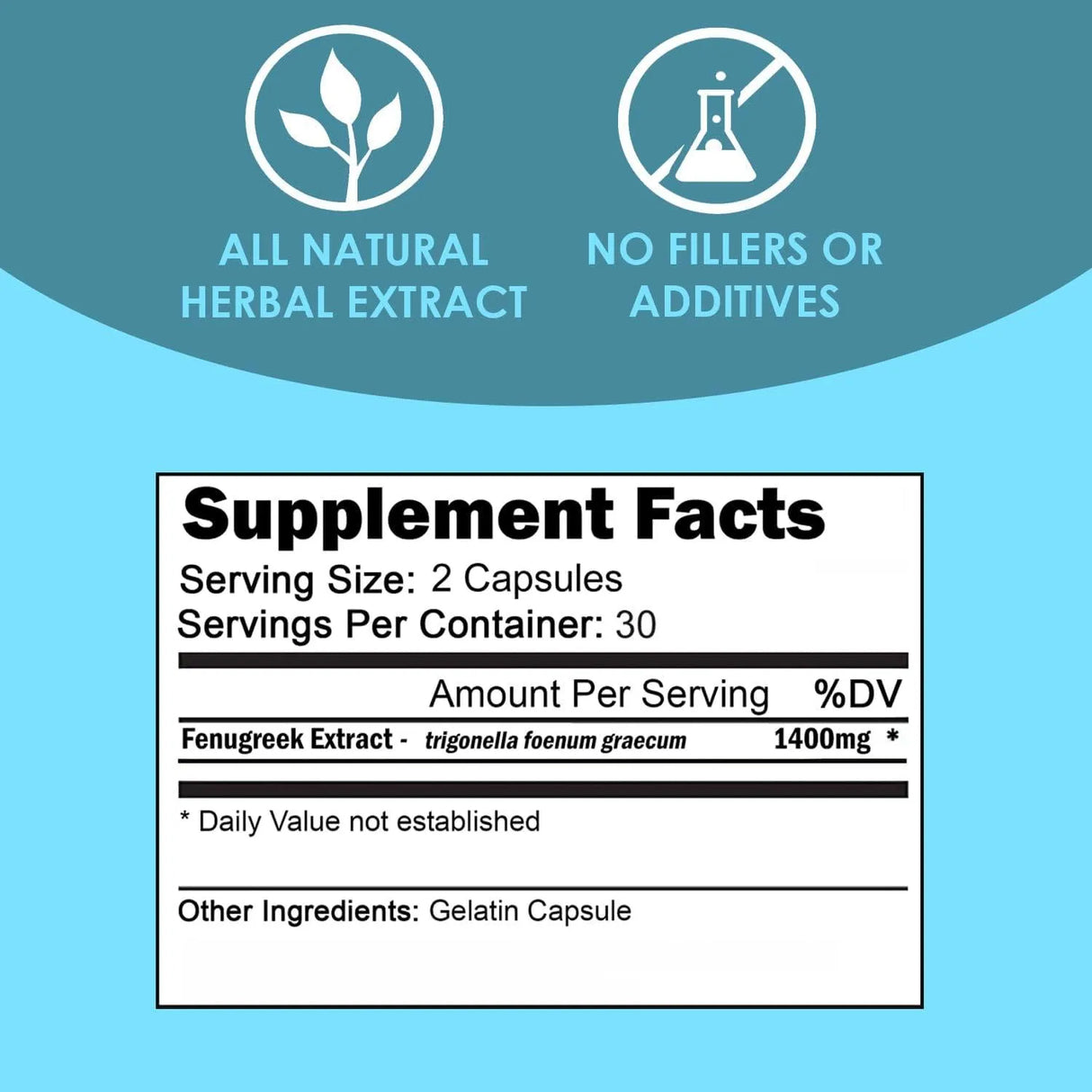 VH NUTRITION - VH Nutrition Fenugreek+ 1400Mg. 60 Capsulas - The Red Vitamin MX - Suplementos Alimenticios - {{ shop.shopifyCountryName }}