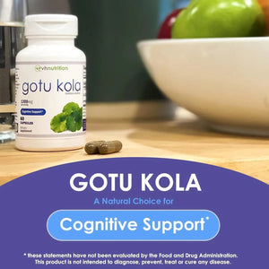 VH NUTRITION - VH Nutrition Gotu Kola 1300Mg. 60 Capsulas - The Red Vitamin MX - Suplementos Alimenticios - {{ shop.shopifyCountryName }}