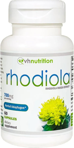 VH NUTRITION - VH Nutrition Rhodiola Rosea 60 Capsulas - The Red Vitamin MX - Suplementos Alimenticios - {{ shop.shopifyCountryName }}