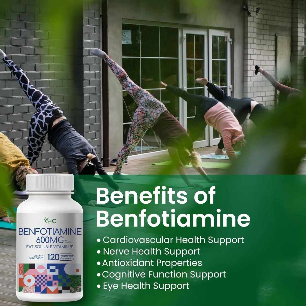 VHC - VHC Benfotiamine 600Mg. 120 Capsulas - The Red Vitamin MX - Suplementos Alimenticios - {{ shop.shopifyCountryName }}