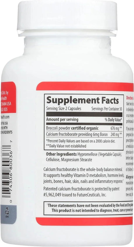VIBRANT HEALTH - Vibrant Health Super Natural Boron 60 Capsulas - The Red Vitamin MX - Suplementos Alimenticios - {{ shop.shopifyCountryName }}
